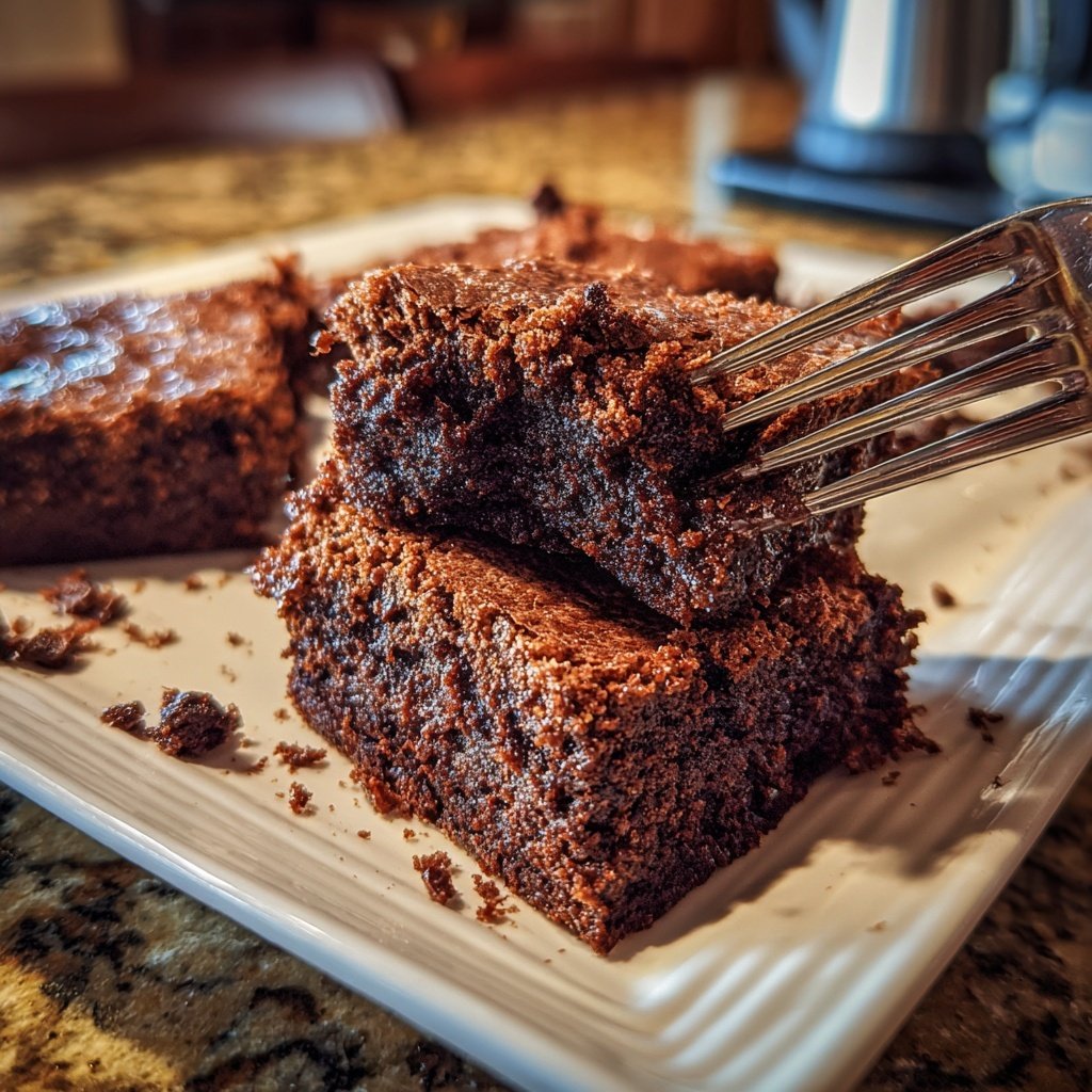 Cottage Cheese Brownies with Cocoa Nibs
