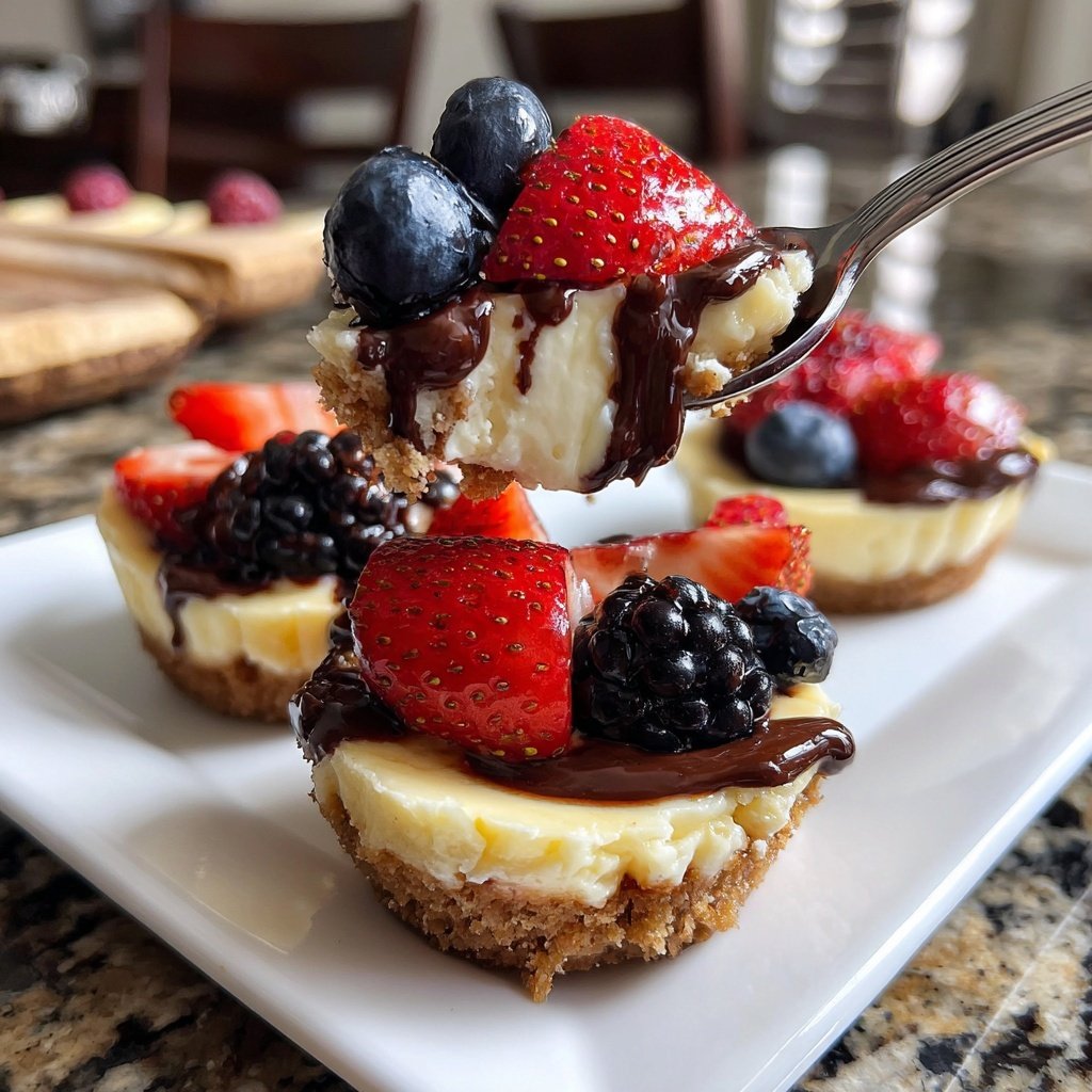 Super Bowl Desserts Mini Cheesecake Cups