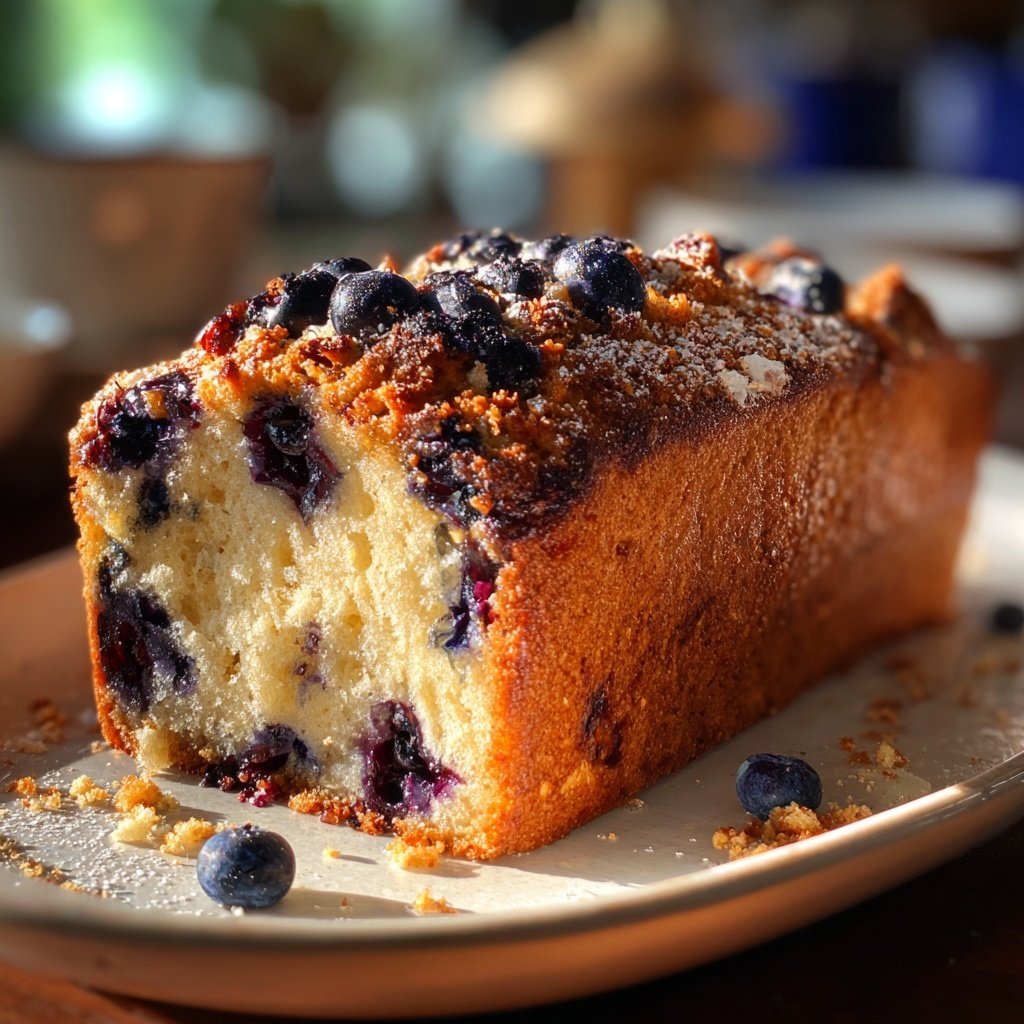 Blueberry Lemon Rustic Loaf