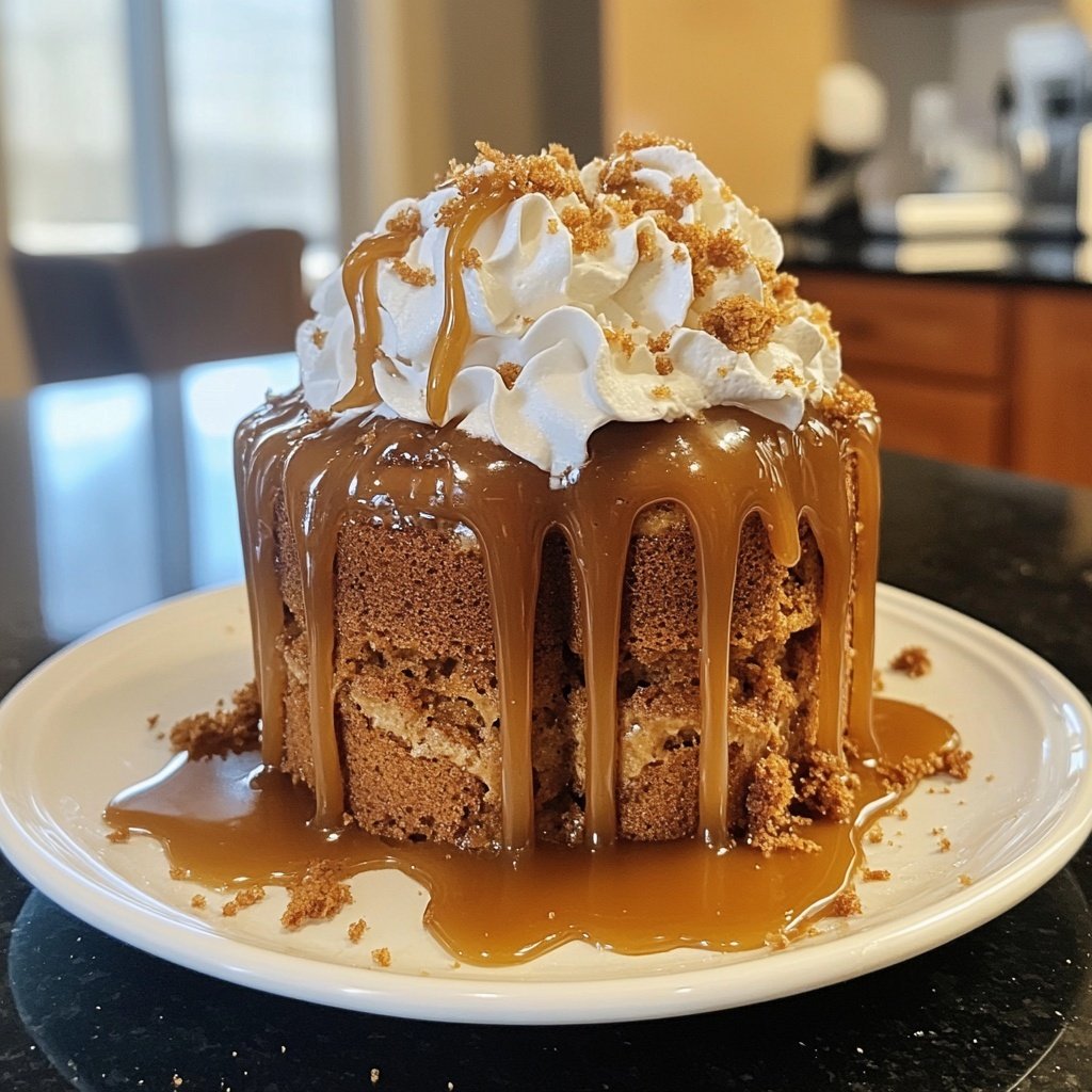 Gingerbread Pudding Cake