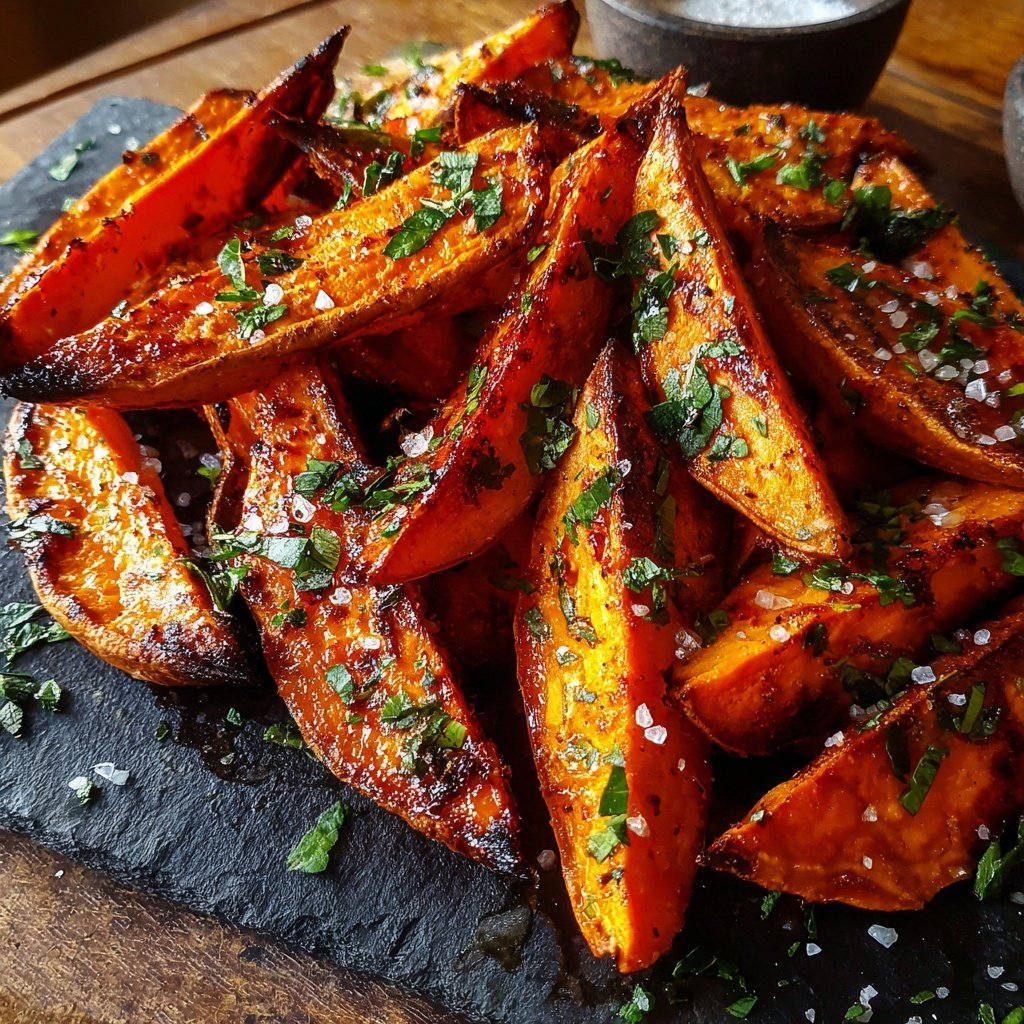 Jamaican Roasted Sweet Potatoes