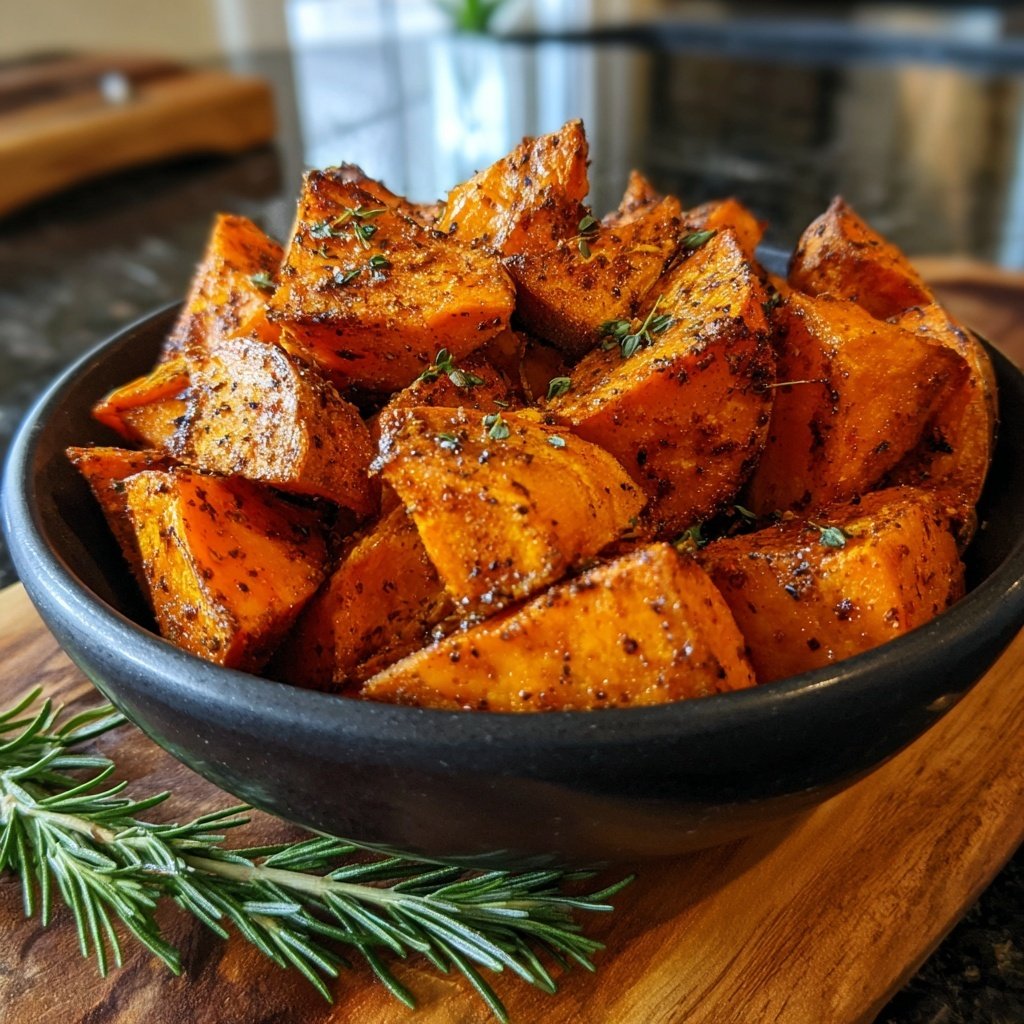Smoky Roasted Sweet Potatoes