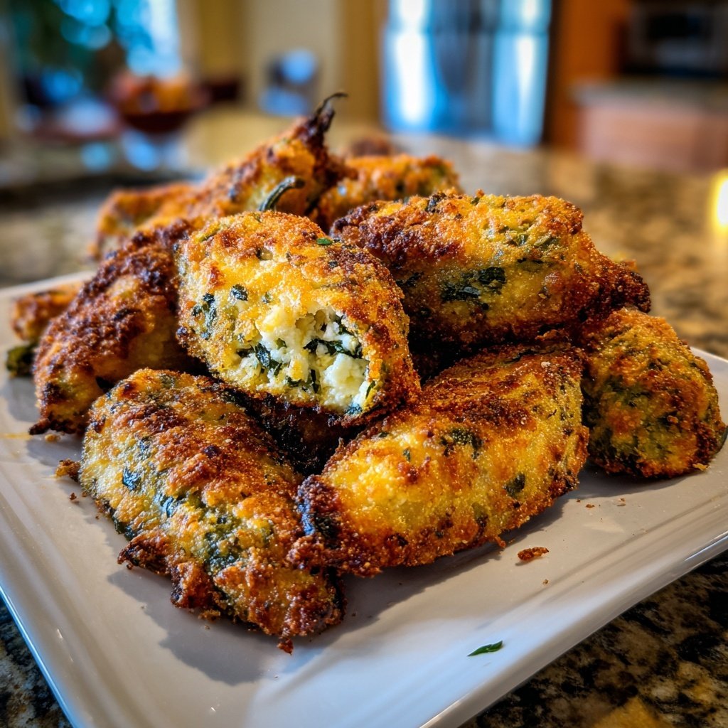 Jalapeno Poppers with Herbed Ricotta