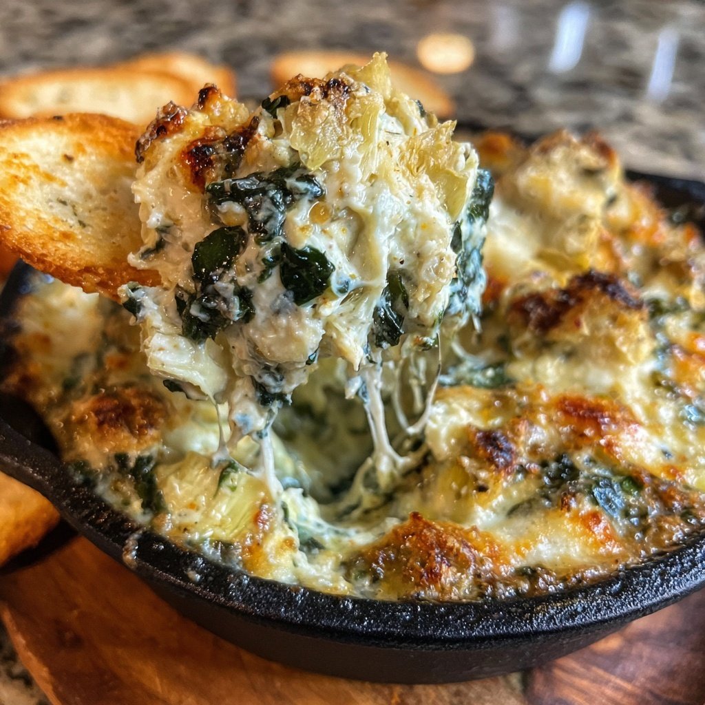 Creamy Spinach Artichoke Dip That Will Wow Your Guests