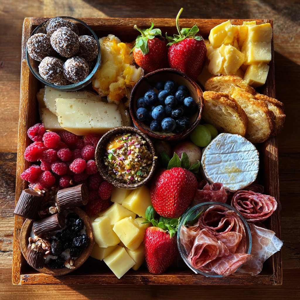 Valentines Charcuterie Board for Two